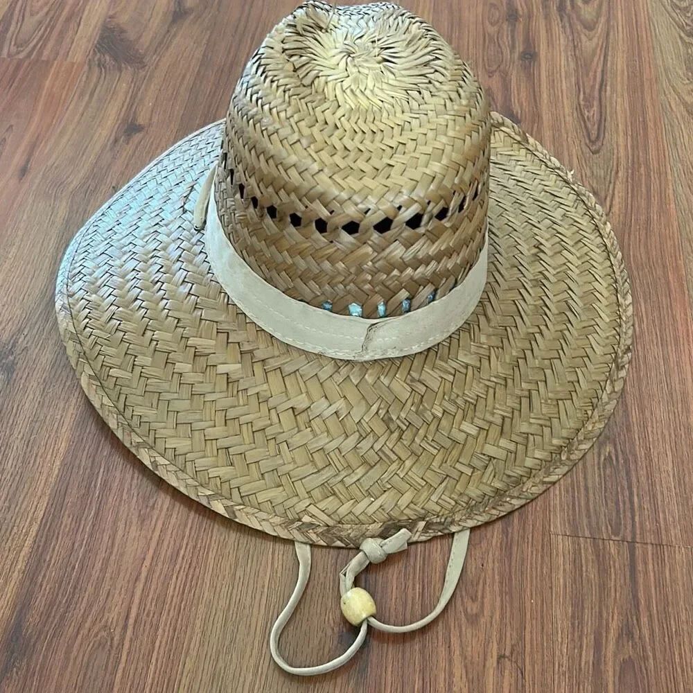 Dorfman Pacific co. DPC Aussie straw lifeguard beach hat Sun hat surfer hat